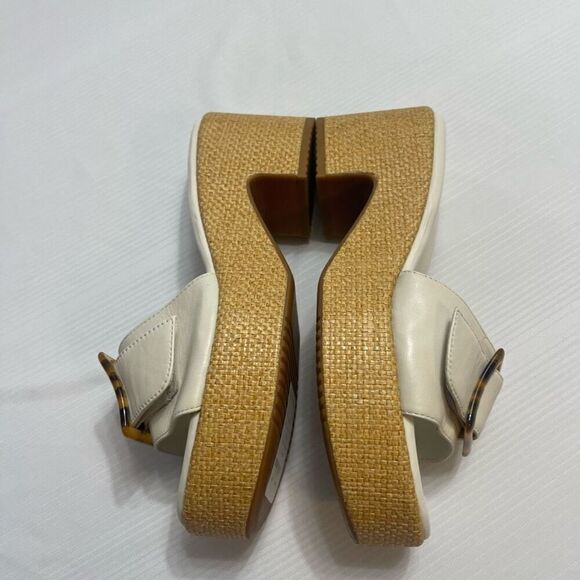 Nordstrom Courtney White Platform Heels Size 7M New - Picture 8 of 10